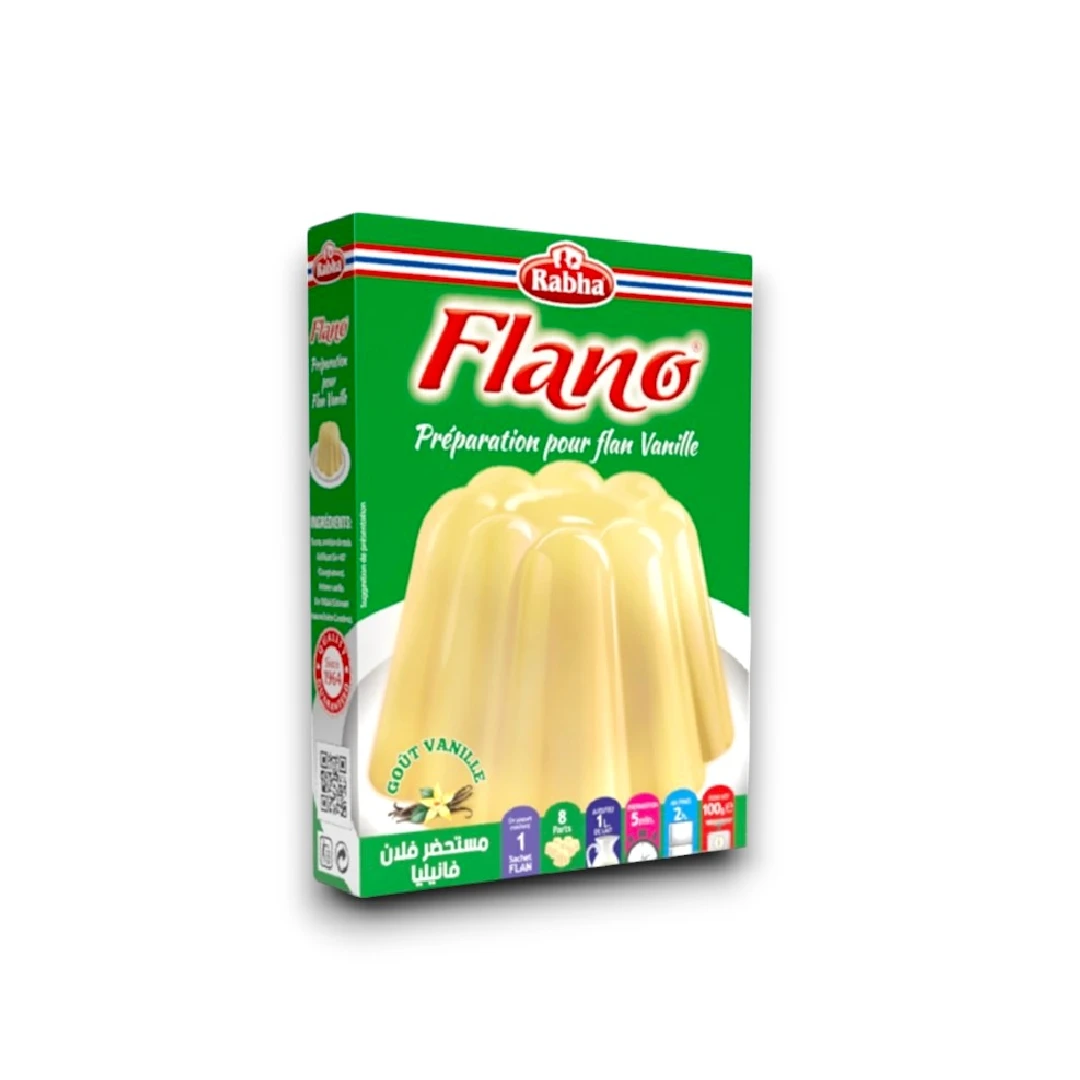 FLAN RABHA VANILLE  100GR